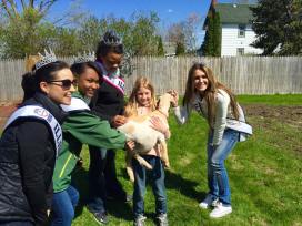 Fairdale, Illinois family was able to save the pet goat.